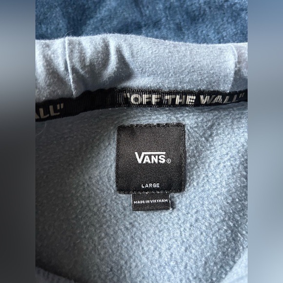 NWOT Vans Blue Hoodie Size Youth L - Picture 11 of 11